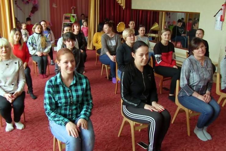 Трогательная репетиция несостоявшегося утренника.